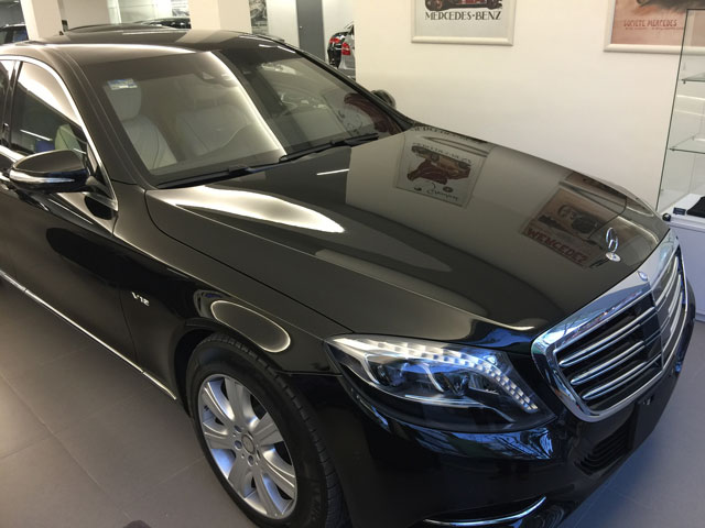 Mercedes Benz S Class Fully Armored 